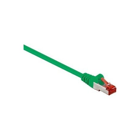 Goobay CAT 6 S/FTP CU 1.5m Green – High-Speed Ethernet Cable for Reliable Connections